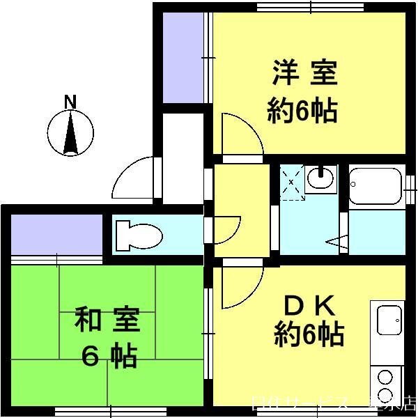 兵庫県神戸市垂水区西舞子２ 西舞子駅 2DK アパート 賃貸物件詳細