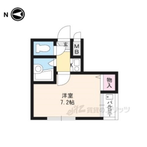 京都府京都市上京区畠山町 今出川駅 1K マンション 賃貸物件詳細