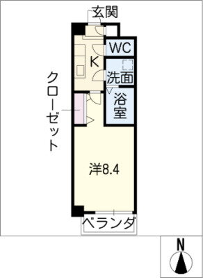 フィオーレのまＩＩ 1階 1K 賃貸物件詳細