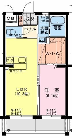（仮称）延岡・大貫町６丁目マンション 3階 1LDK 賃貸物件詳細