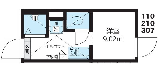 東京都新宿区北新宿３ 大久保駅 ワンルーム アパート 賃貸物件詳細