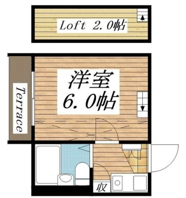 東京都板橋区志村２ 志村三丁目駅 1K アパート 賃貸物件詳細