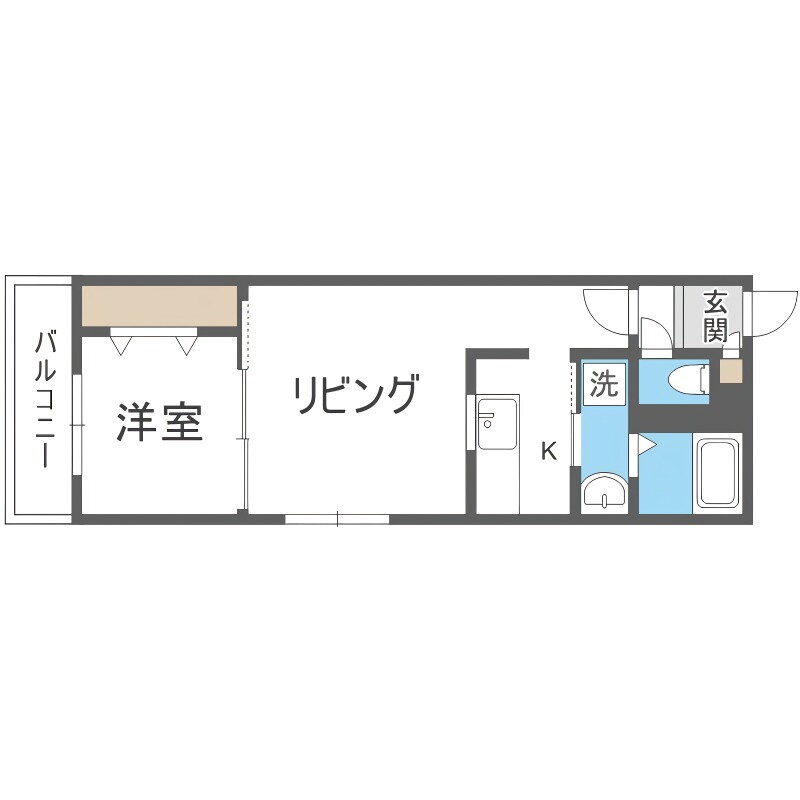 北海道札幌市豊平区豊平二条７ 菊水駅 1LDK マンション 賃貸物件詳細