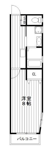 東京都中野区江原町１ 新江古田駅 1K マンション 賃貸物件詳細