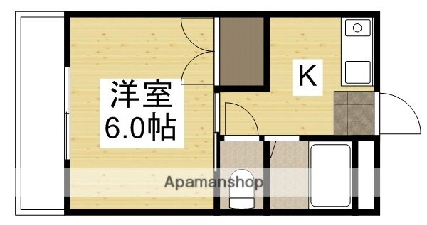 岡山県岡山市北区青江５ 備前西市駅 1K マンション 賃貸物件詳細