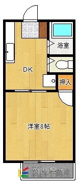 佐賀県三養基郡みやき町大字簑原 中原駅 1DK アパート 賃貸物件詳細