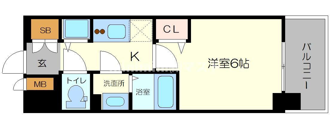 大阪府大阪市城東区新喜多１ 京橋駅 1K マンション 賃貸物件詳細