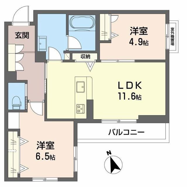 大阪府大阪市旭区赤川３ 城北公園通駅 2LDK アパート 賃貸物件詳細