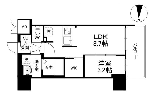 大阪府大阪市都島区中野町４ 桜ノ宮駅 1LDK マンション 賃貸物件詳細