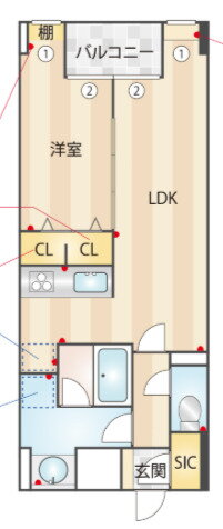 東京都品川区西五反田３ 不動前駅 1LDK マンション 賃貸物件詳細