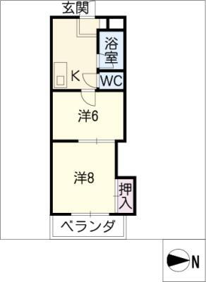 岐阜県岐阜市万代町１ 岐阜駅 2K マンション 賃貸物件詳細