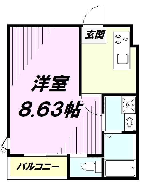 東京都八王子市子安町１ 八王子駅 1K アパート 賃貸物件詳細