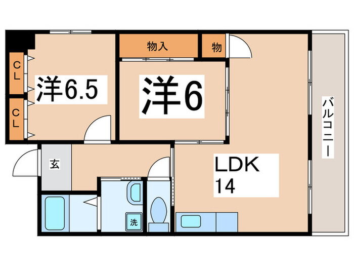 大阪府大阪市平野区平野市町２ 平野駅 2LDK マンション 賃貸物件詳細