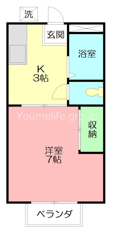神奈川県厚木市戸室２ 本厚木駅 1K アパート 賃貸物件詳細