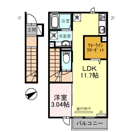 兵庫県姫路市阿保 東姫路駅 1LDK アパート 賃貸物件詳細