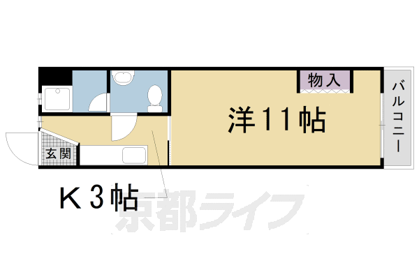 京都府京都市左京区浄土寺馬場町 出町柳駅 1K マンション 賃貸物件詳細