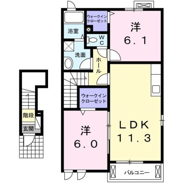 茨城県土浦市木田余東台５ 土浦駅 2LDK アパート 賃貸物件詳細
