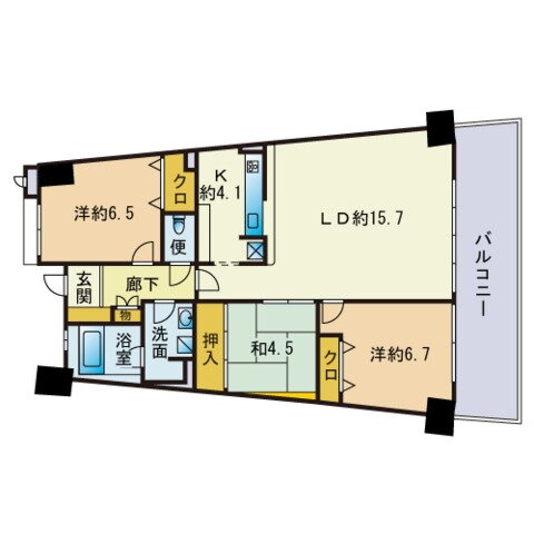 福岡県福岡市東区香椎照葉３ 香椎花園前駅 3LDK マンション 賃貸物件詳細