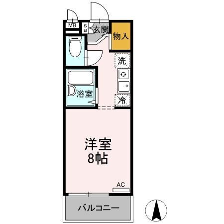 生田イーストコート 1階 ワンルーム 賃貸物件詳細