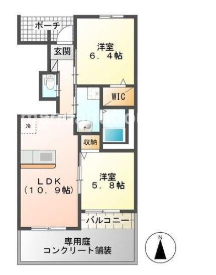 宮崎県都城市早水町 2LDK アパート 賃貸物件詳細