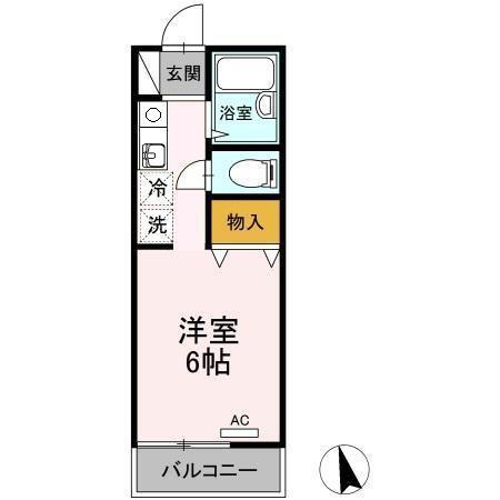 セジュール１３３ 2階 ワンルーム 賃貸物件詳細