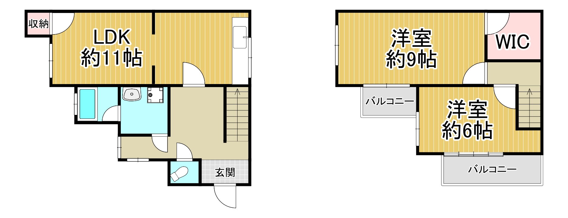 大阪府羽曳野市南恵我之荘４ 恵我ノ荘駅 2LDK 一戸建て 賃貸物件詳細