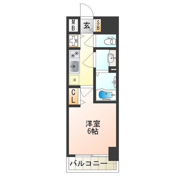 大阪府大阪市西淀川区柏里２ 塚本駅 1K マンション 賃貸物件詳細