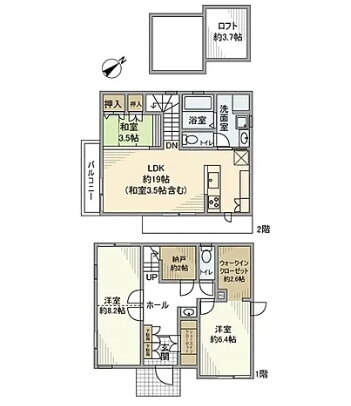東京都杉並区和泉２ 永福町駅 2LDK 一戸建て 賃貸物件詳細