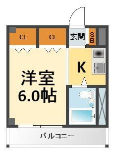 兵庫県西宮市小松南町１ 武庫川駅 1K マンション 賃貸物件詳細