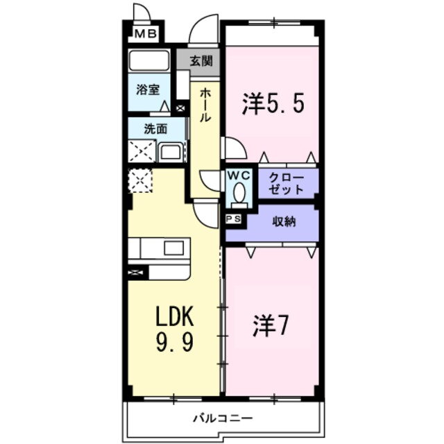 大阪府堺市東区日置荘田中町 萩原天神駅 2LDK マンション 賃貸物件詳細