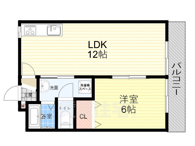 兵庫県西宮市段上町６ 甲東園駅 1LDK マンション 賃貸物件詳細