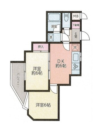 神奈川県横浜市中区根岸町１ 根岸駅 2DK マンション 賃貸物件詳細