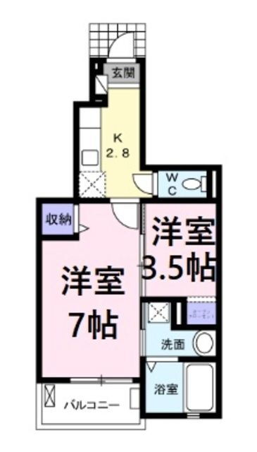 埼玉県春日部市梅田本町２ 北春日部駅 2K アパート 賃貸物件詳細