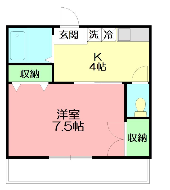 神奈川県平塚市御殿３ 平塚駅 1K アパート 賃貸物件詳細