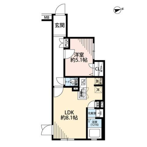 東京都中野区上高田３ 新井薬師前駅 1LDK マンション 賃貸物件詳細