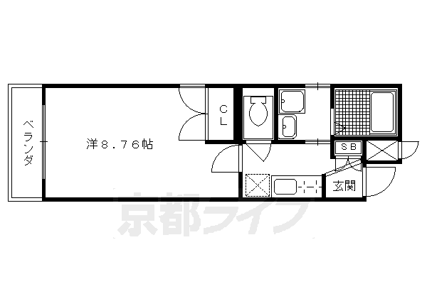 京都府京都市下京区亀屋町 五条駅 1K マンション 賃貸物件詳細