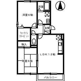 広島県福山市南手城町１ 東福山駅 2LDK アパート 賃貸物件詳細