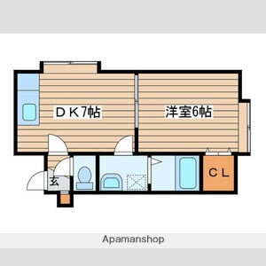 北海道札幌市北区北二十九条西８ 北３４条駅 1DK アパート 賃貸物件詳細