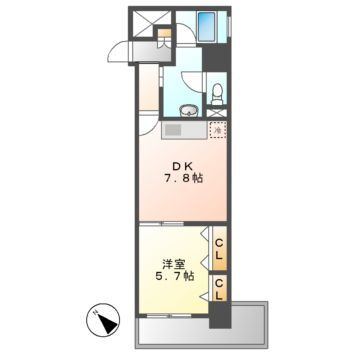 愛知県名古屋市北区大曽根４ 大曽根駅 1DK マンション 賃貸物件詳細