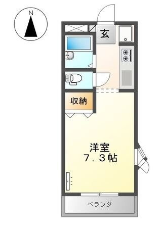 岡山県倉敷市美和２ 倉敷駅 1K マンション 賃貸物件詳細