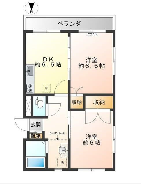 東京都中野区野方４ 野方駅 2DK マンション 賃貸物件詳細