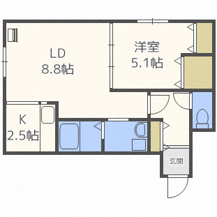 北海道札幌市中央区南四条西１５ 西線６条駅 1LDK マンション 賃貸物件詳細