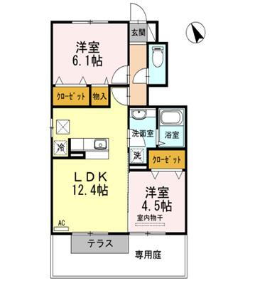 香川県さぬき市志度 志度駅 2LDK アパート 賃貸物件詳細