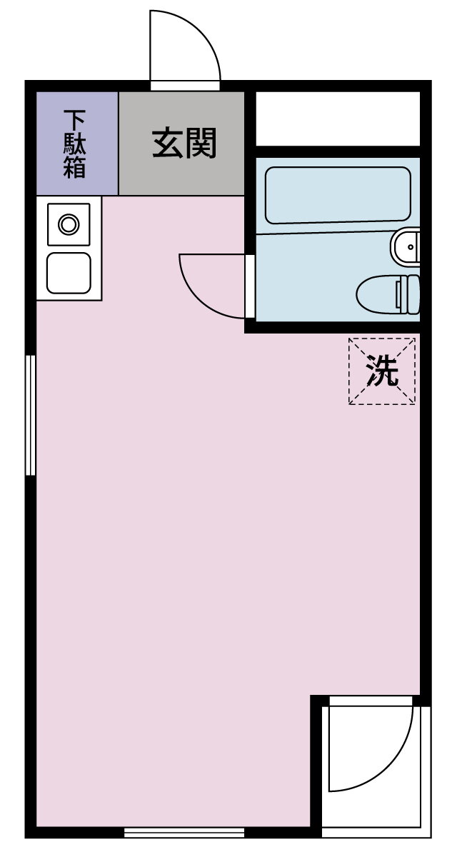 神奈川県横浜市鶴見区東寺尾３ 生麦駅 ワンルーム マンション 賃貸物件詳細