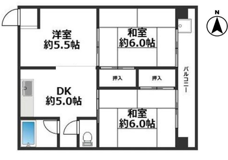 兵庫県姫路市土山６ 播磨高岡駅 3DK マンション 賃貸物件詳細