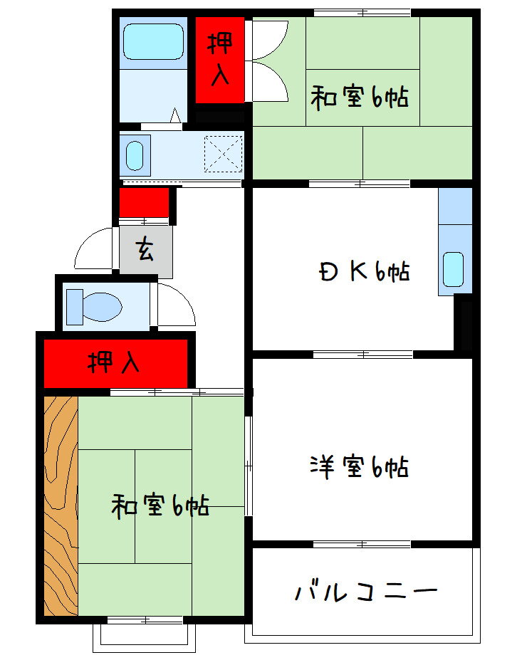 大阪府八尾市東山本新町４ 河内山本駅 3DK マンション 賃貸物件詳細