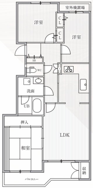 神奈川県横浜市神奈川区中丸 反町駅 3LDK マンション 賃貸物件詳細