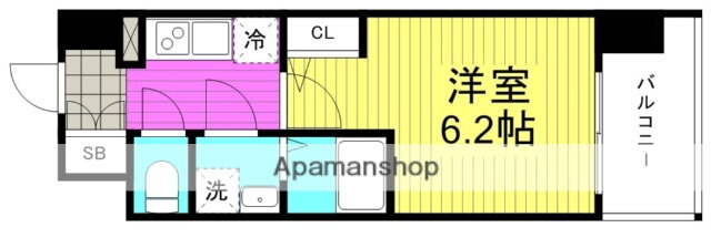 大阪府大阪市北区中津６ 中津駅 1K マンション 賃貸物件詳細