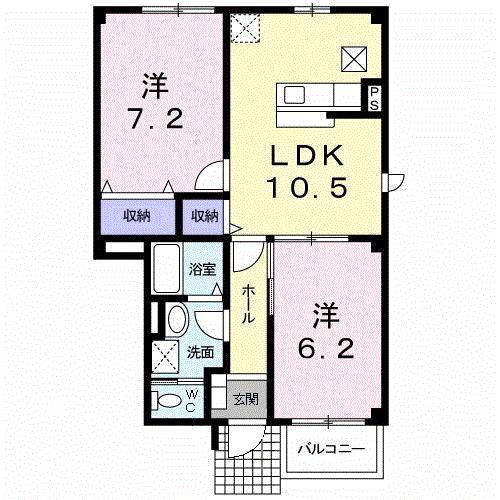 青森県十和田市元町西２ 七戸十和田駅 2LDK アパート 賃貸物件詳細