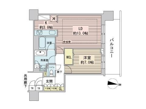 ＯＮＥ札幌ステーションタワー 32階 1LDK 賃貸物件詳細